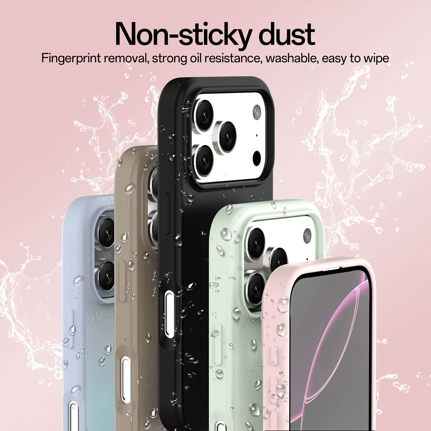 Silicone Magnetic Charge Phone Case for iPhone 17