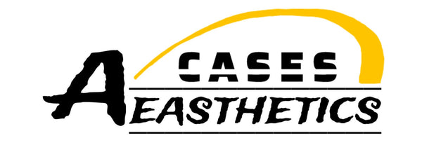 Logo of A Cases Aesthetics on a white background